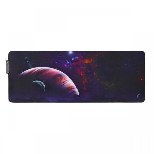 Rip Shot מוצרי גיימינג  The Vast Sky USB Wired RGB Colorful Backlit LED Mouse Pad for Gaming Mouse